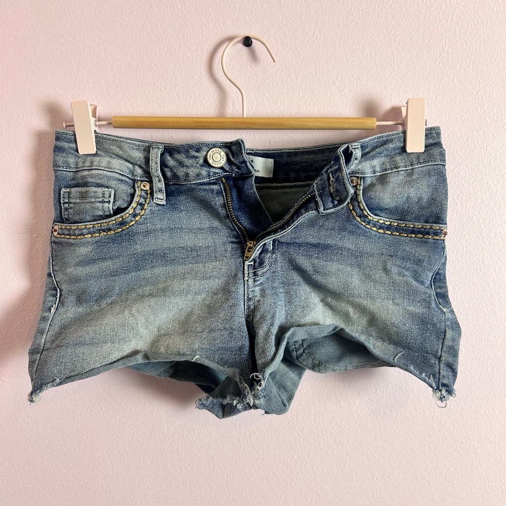 YMI Blue Jean Shorts Distressed Cut-Off Style